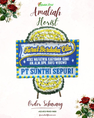 Papan Bunga Duka di Taratak