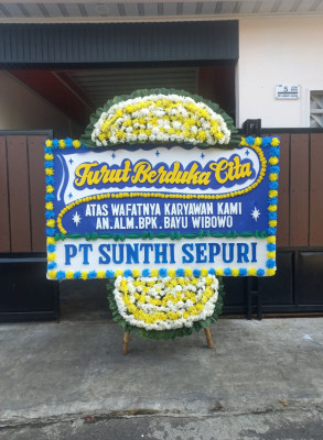 Papan Bunga Duka di Taratak