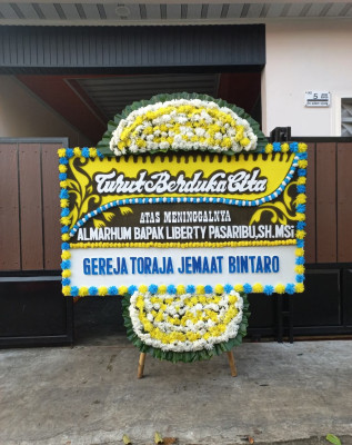 Papan Bunga Duka di Taratak